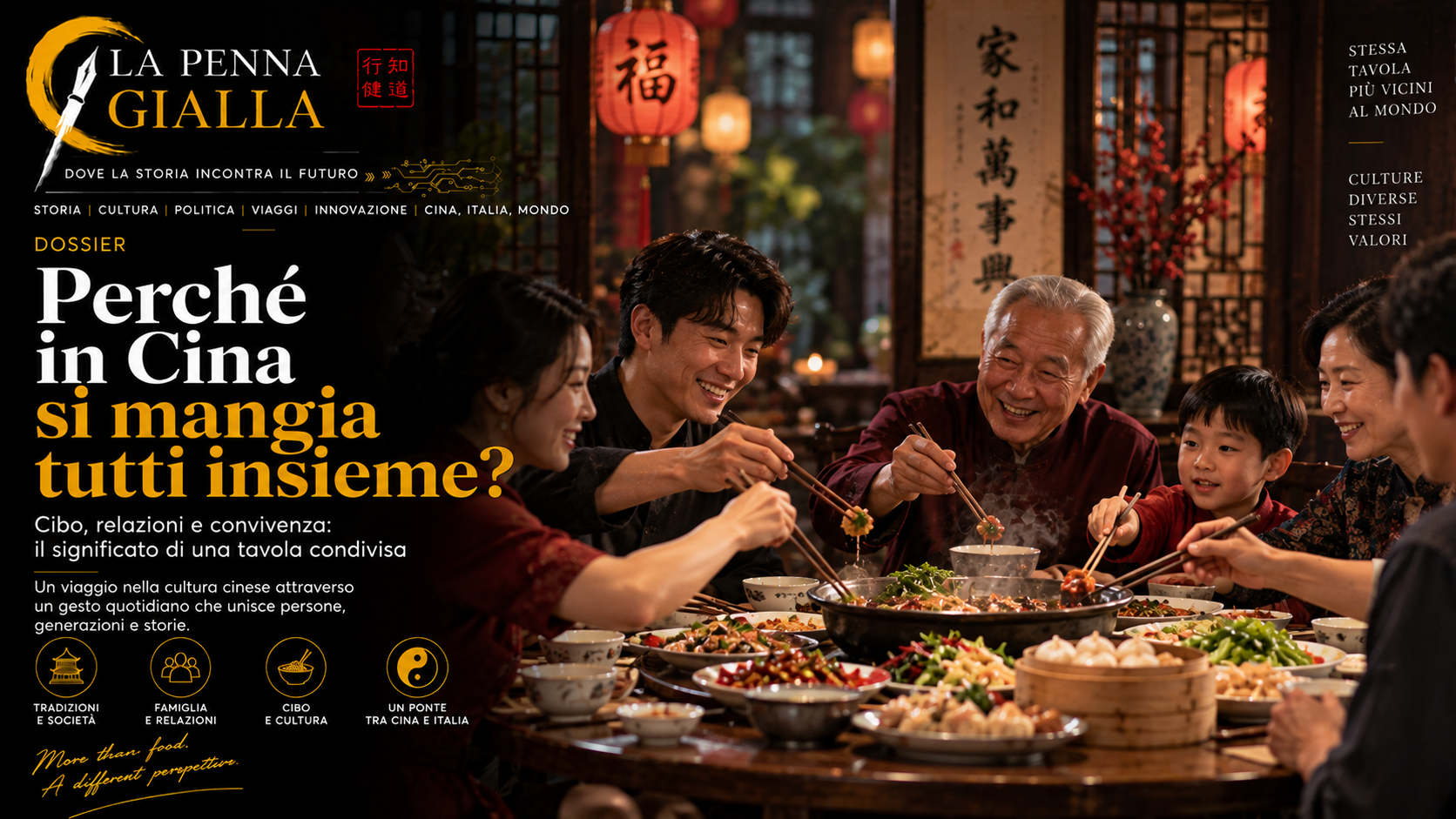 Perché in Cina si mangia tutti insieme?